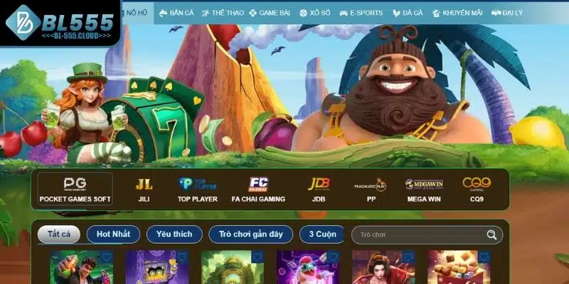 Khám phá sảnh Nổ Hũ BL555