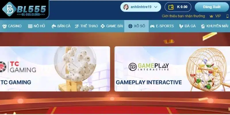 Tìm hiểu sơ lược sảnh Xổ Số tại BL555